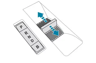 Peugeot 308: Sélecteur de marche