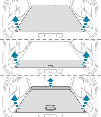 Peugeot 308: Accès à l'outillage