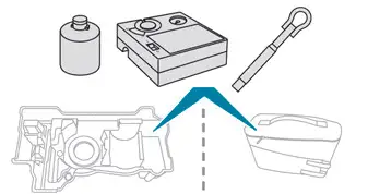 Peugeot 308: Avec kit de dépannage provisoire de