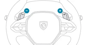 Peugeot 308: Commandes au volant