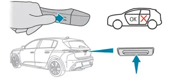 Peugeot 308: Déverrouillage du véhicule