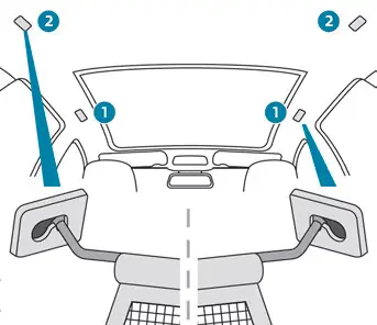 Peugeot 308: Filet de retenue de charges