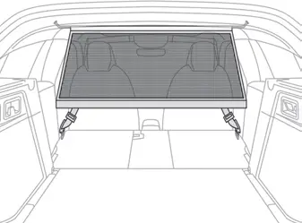 Peugeot 308: Derrière les sièges avant